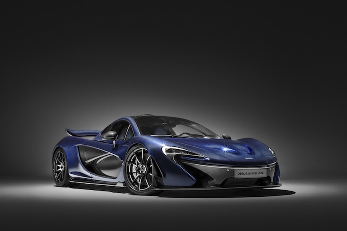 Ngam sieu xe dinh cao McLaren P1 carbon xanh “dai chat“