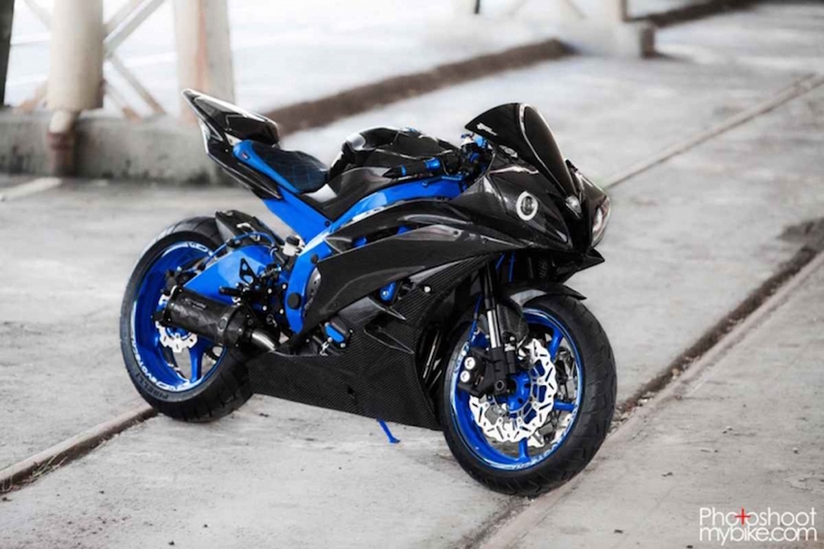 “Quai vat” Yamaha R6 do full carbon sieu ca tinh