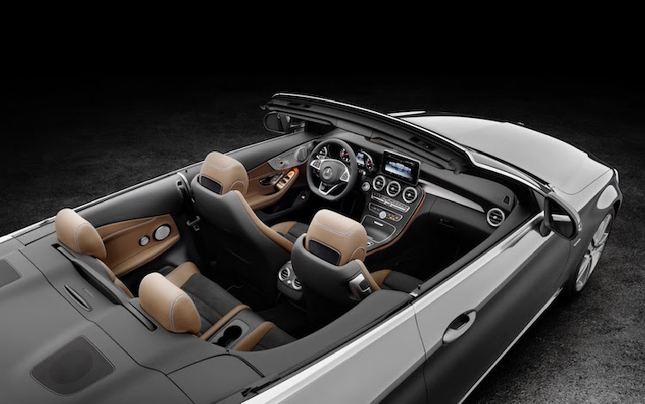 Mercedes ra mat xe mui tran gia re C-Class Convertible-Hinh-3