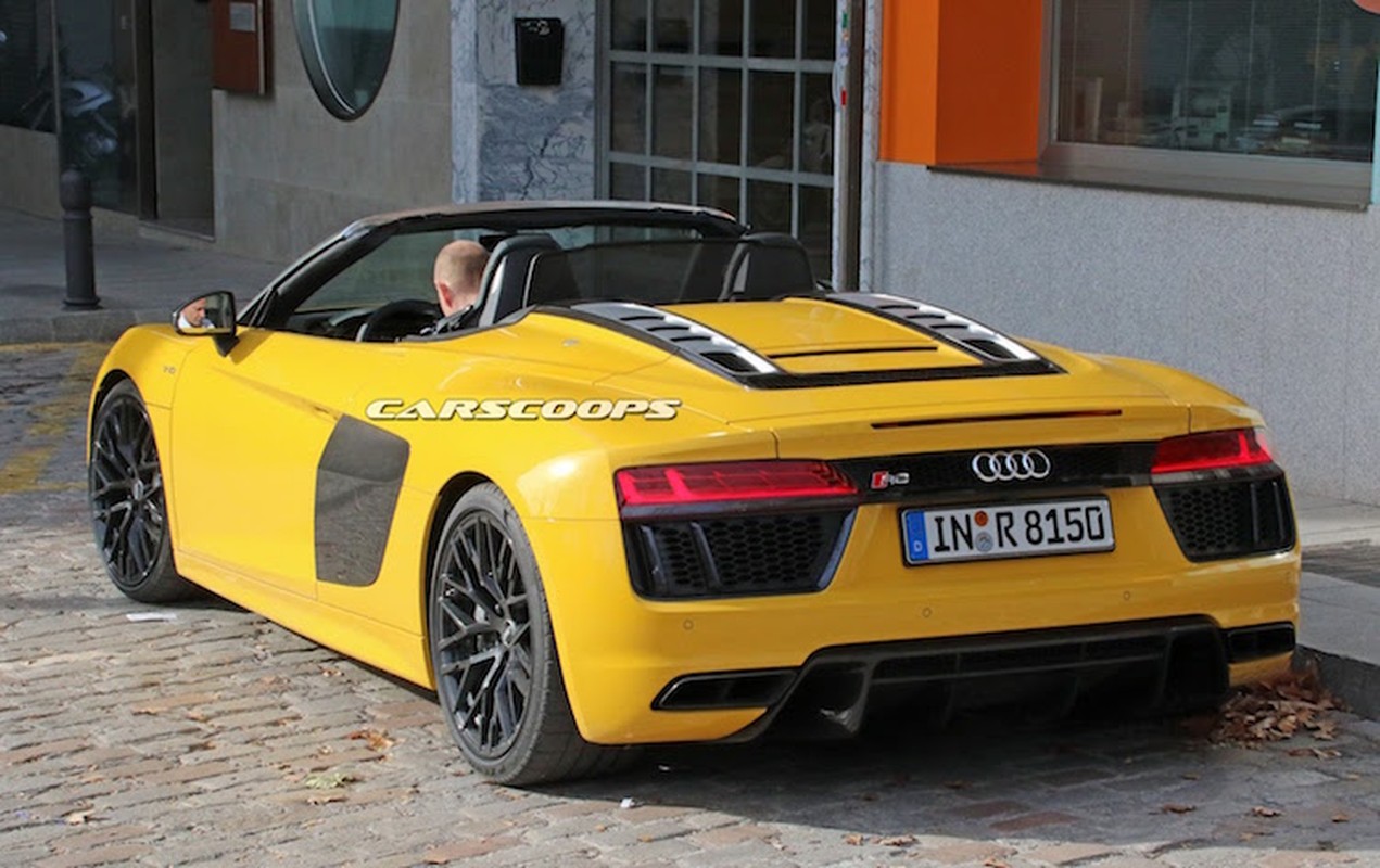 “Bat qua tang” Audi R8 Spyder 2016 mui tran khong che day-Hinh-3