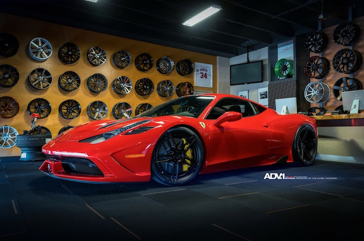Ngua noi Ferrari 458 Speciale thay “vo” ADV.1 cuc chat