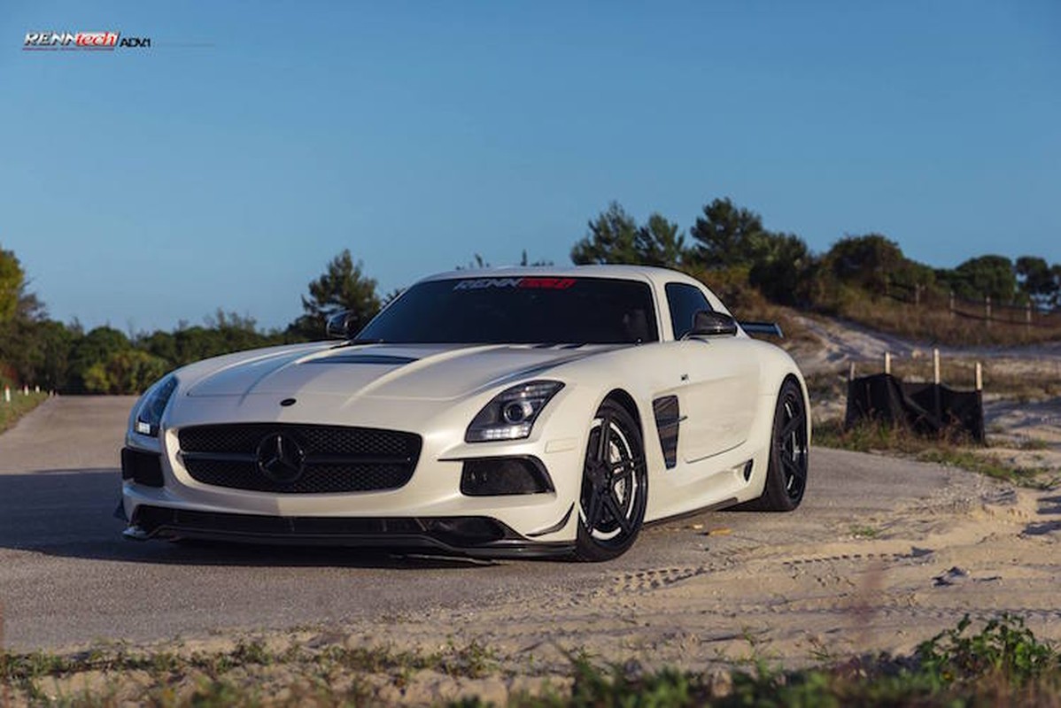 Mercedes SLS AMG Black Series co ban do “sieu manh“-Hinh-5