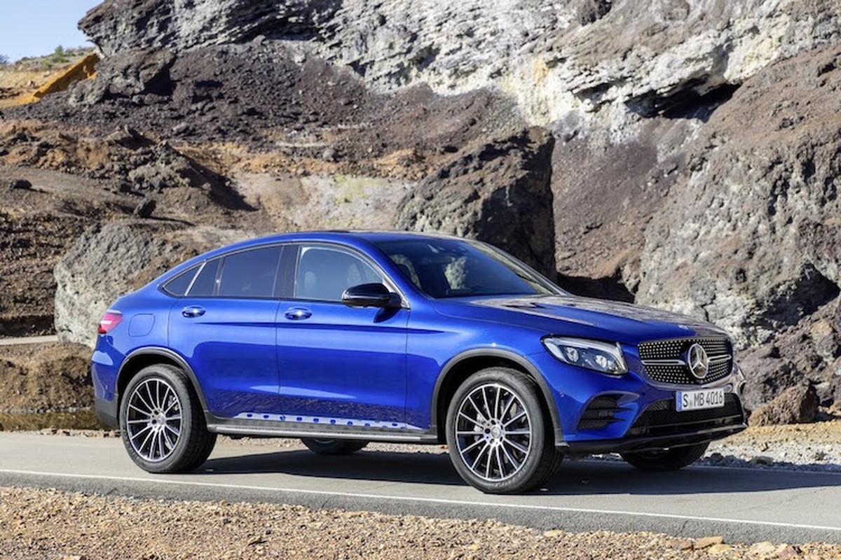 Mercedes-Benz GLC Coupe vua ra mat co gi moi?