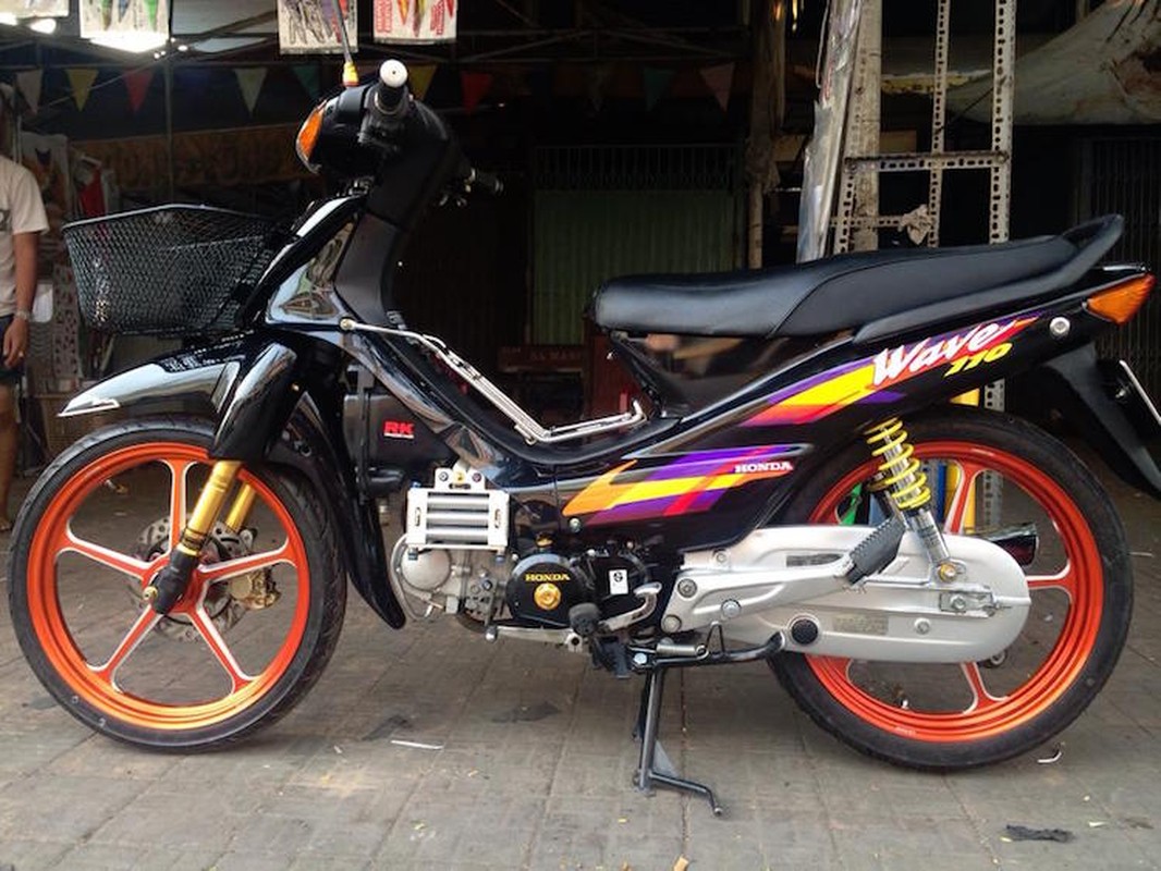 Honda Wave len do choi don gian nhung cuc 