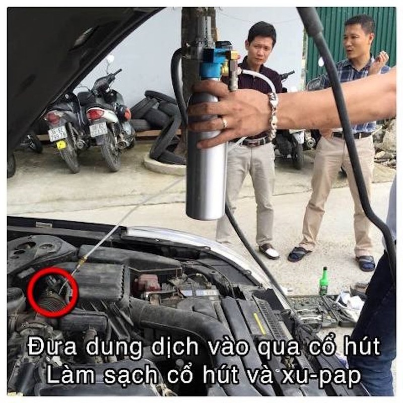Tuyet chieu lam sach dong co xe hoi khong can “bo may“-Hinh-6
