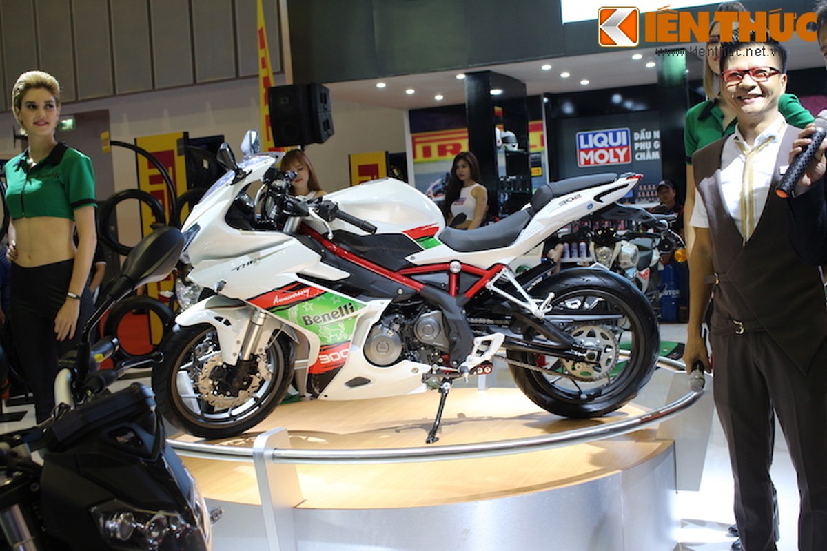 Vua ra mat, Benelli sportbike Tornado 302 co gi?