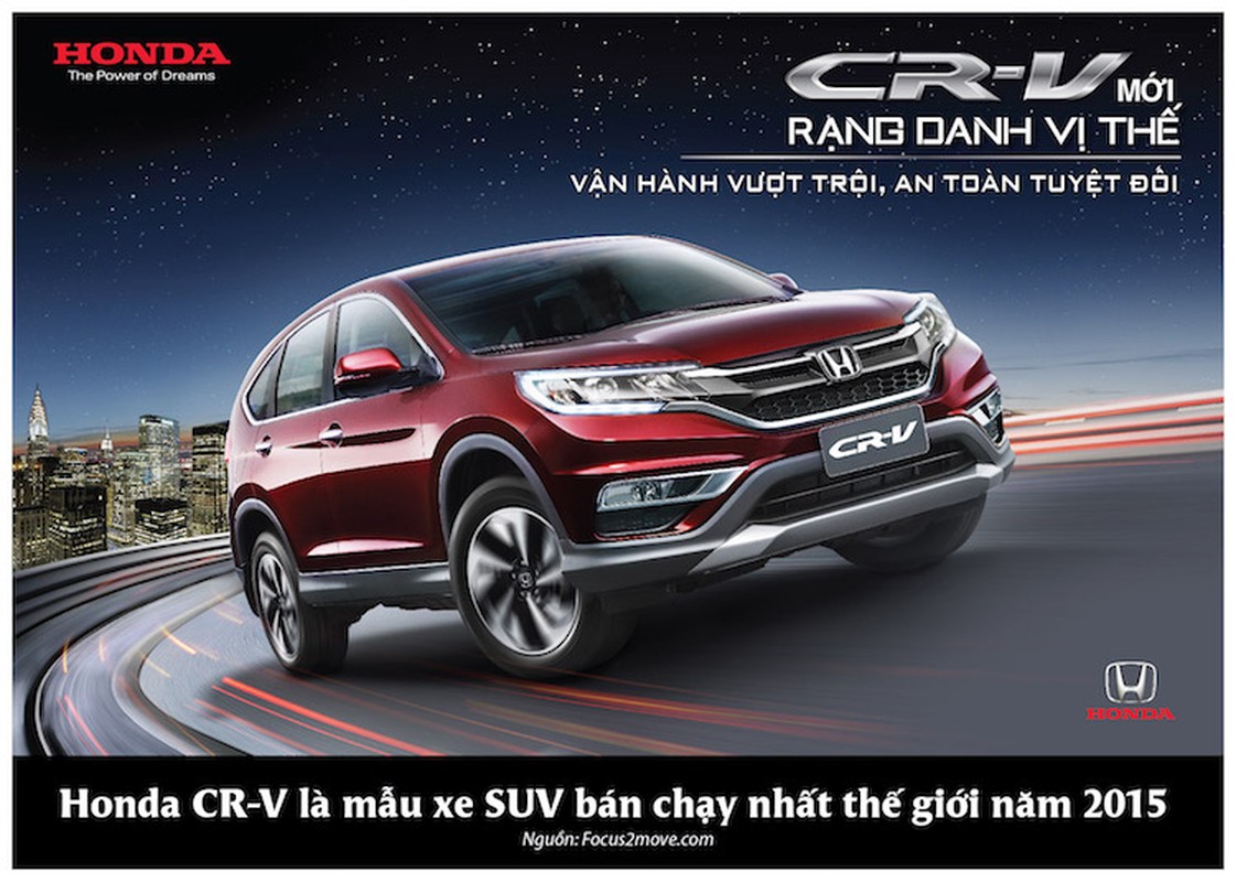 Honda CR-V ban cao cap 1,178 ty co gi noi bat?