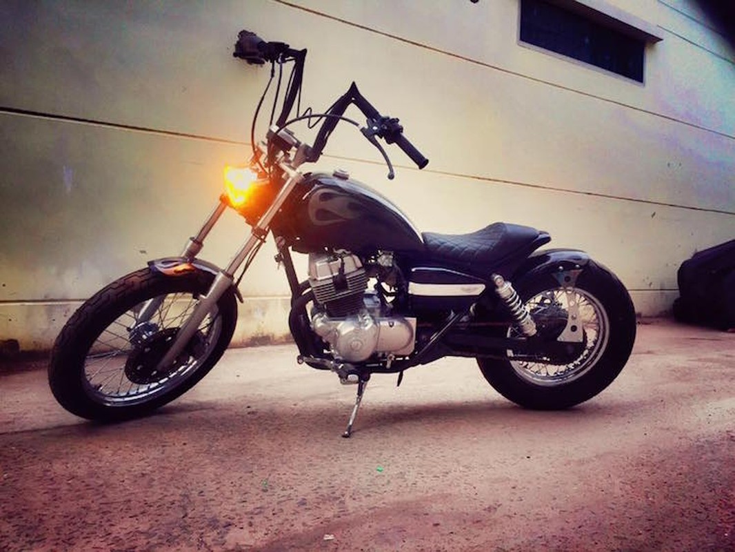 Honda Rebel 250 bobber cuc chat cua dan choi Sai Gon-Hinh-4