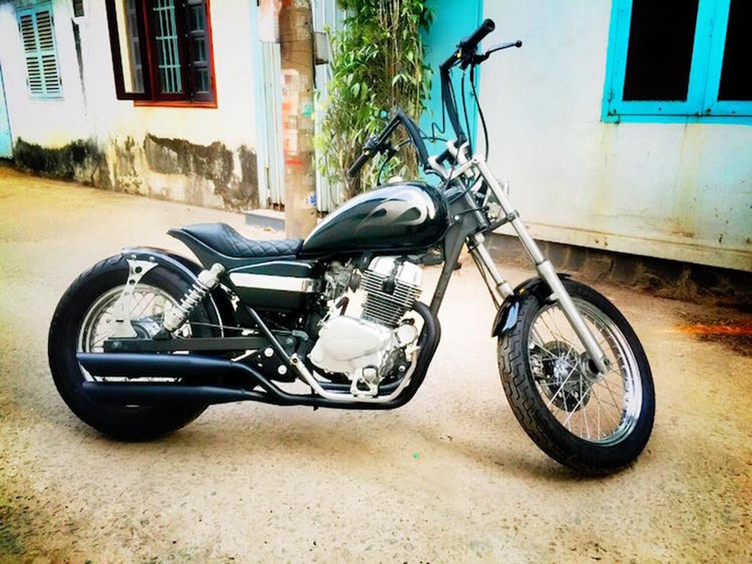 Honda Rebel 250 bobber cuc chat cua dan choi Sai Gon-Hinh-5