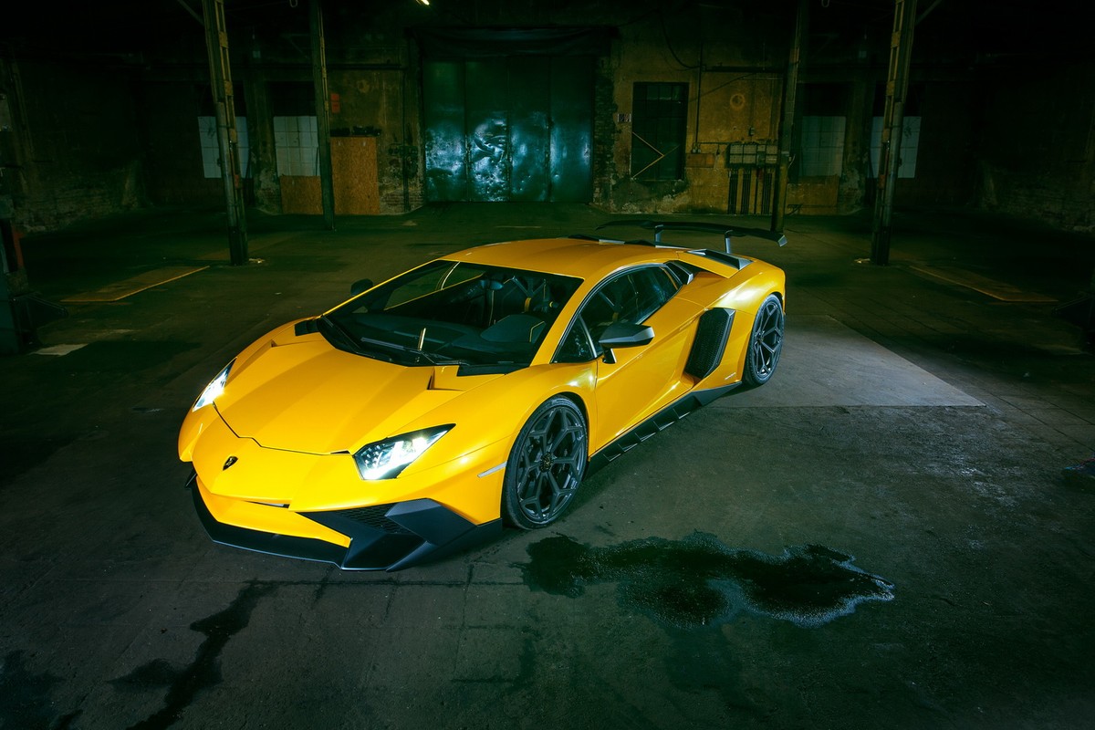 Sieu xe Lamborghini Aventador SV do Torado 