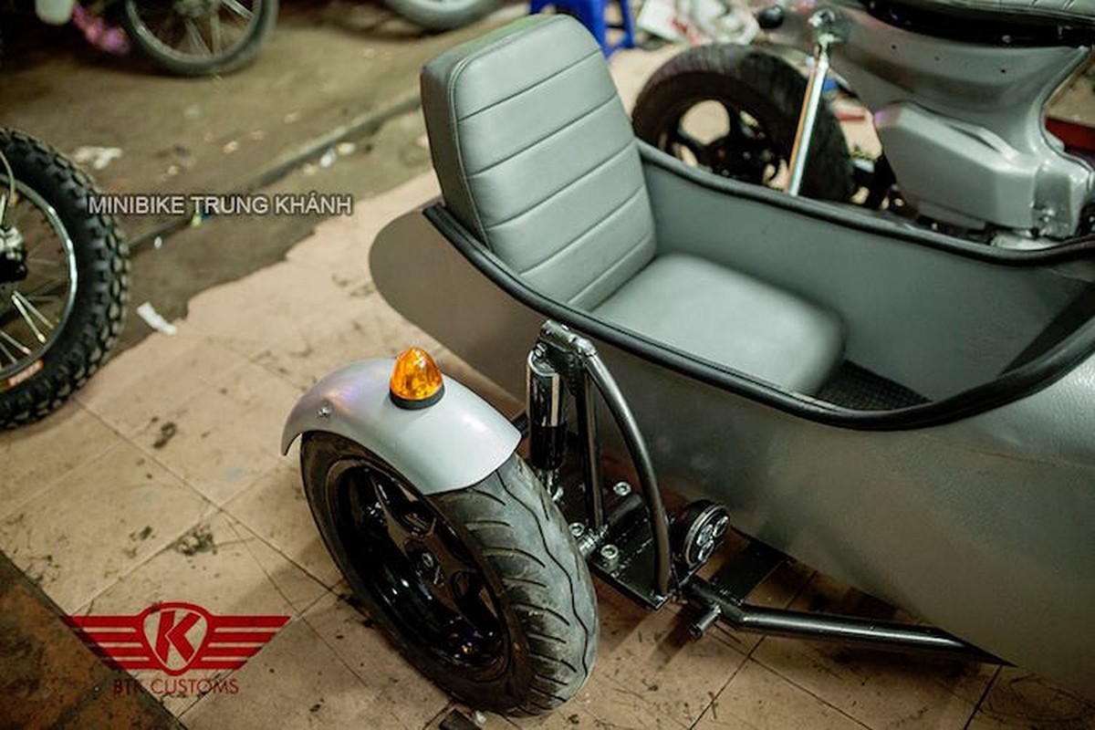 Chi tiet Honda Cub do 