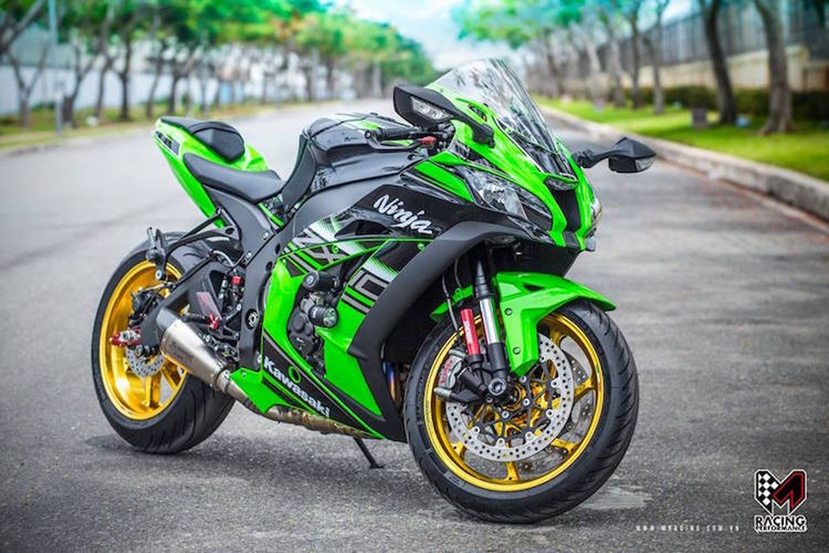 Sieu moto Kawasaki ZX-10R 2016 khung nhat tai VN