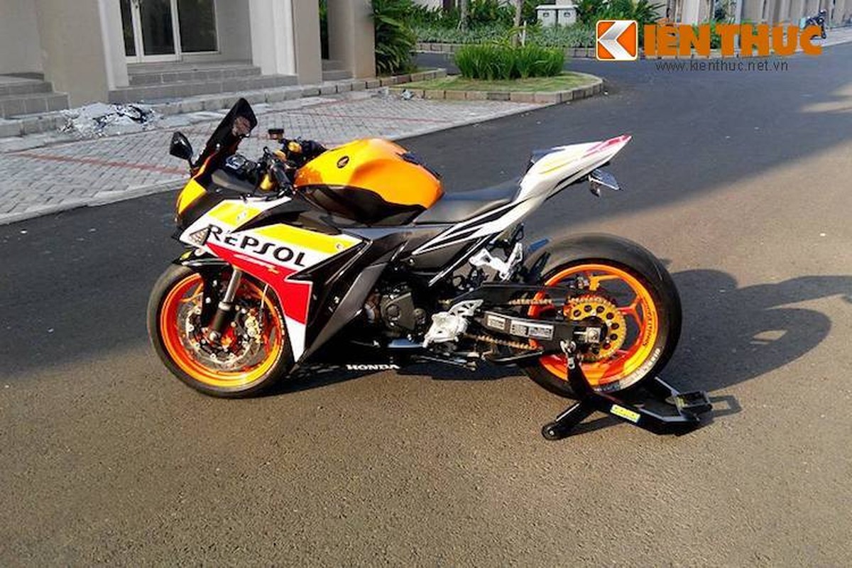 Honda CBR150R “lot xac” sieu moto voi dan chan khung-Hinh-7