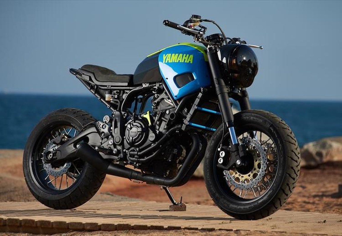 Xe no Yamaha XSR700 do “tap nham” nhat The gioi-Hinh-8