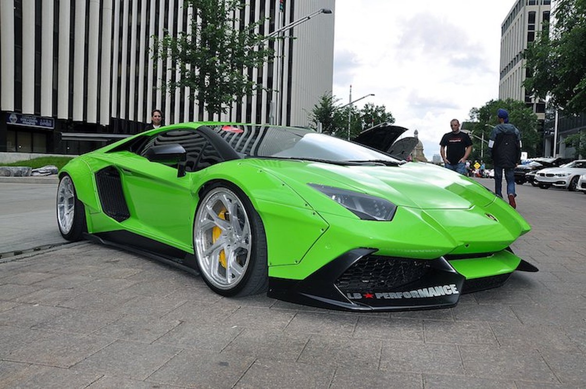 Sieu xe Lamborghini Aventador do ngoai that “dinh”-Hinh-9