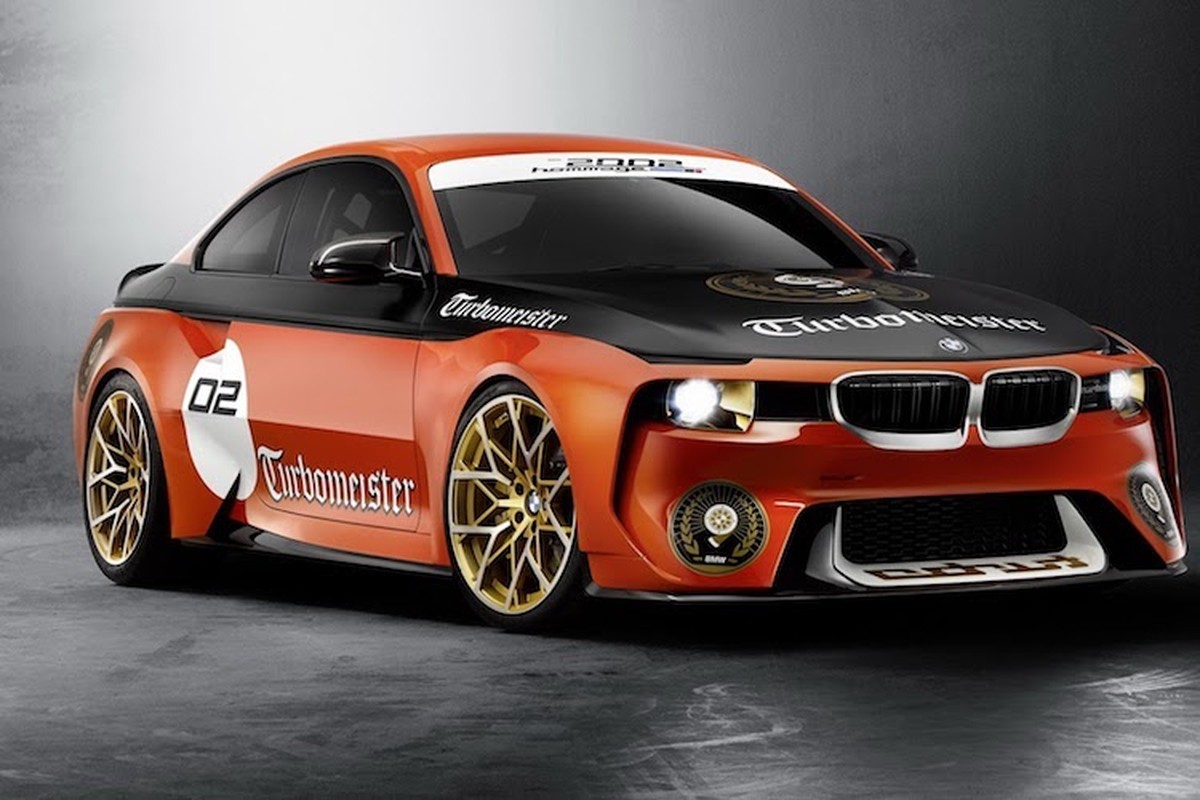 BMW ky niem dong co tang ap voi sieu coupe 2002 Hommage