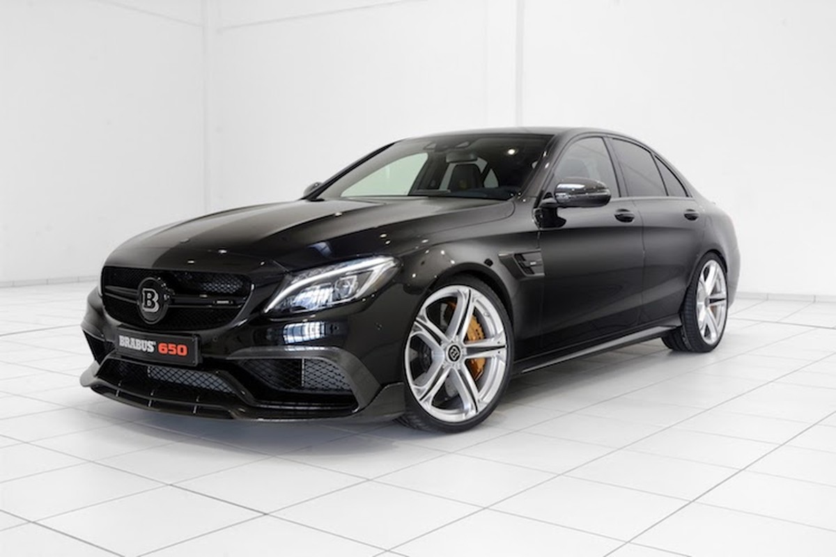 Mercedes-AMG C63 S len doi sieu xe nho goi do Brabus