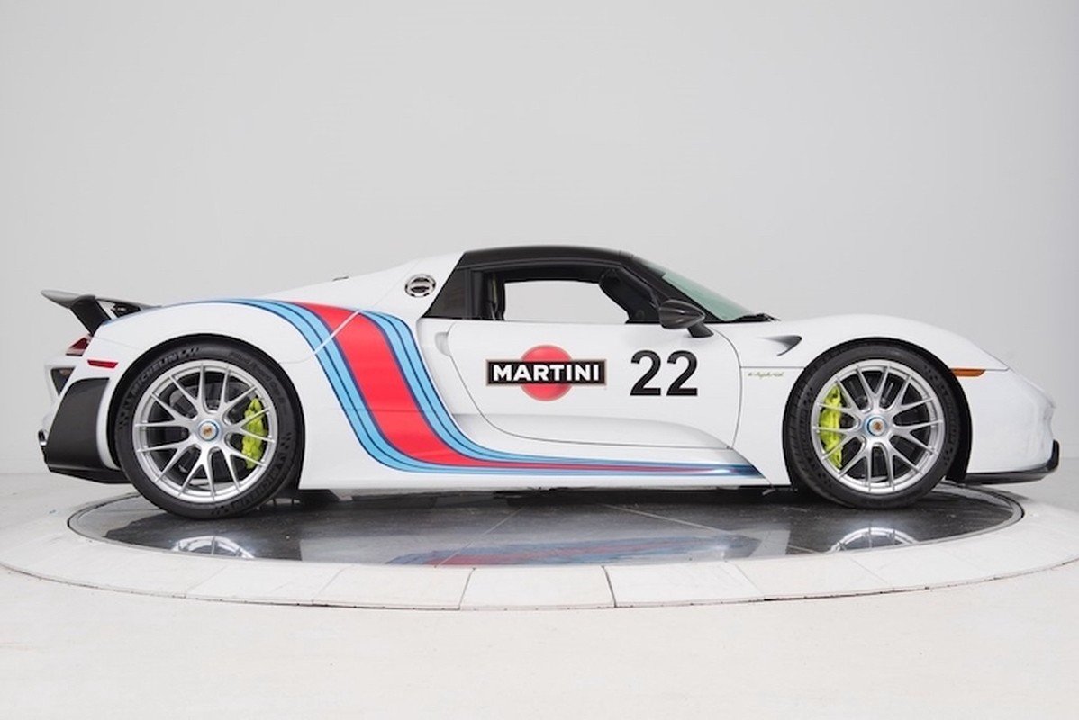 “Thuoc doc” Porsche 918 Spyder trieu do do tem dau Martini-Hinh-4