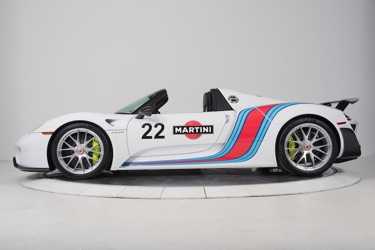 “Thuoc doc” Porsche 918 Spyder trieu do do tem dau Martini-Hinh-9