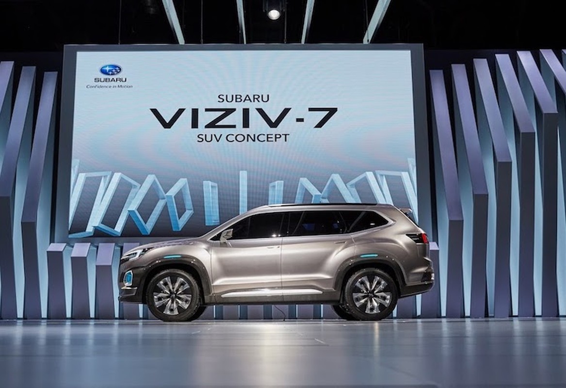 Xem truoc SUV 7 cho gia dinh Subaru Viziv-7 