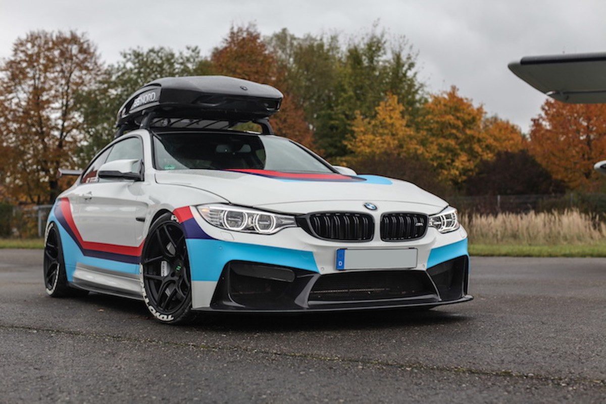 BMW M4 do “sieu khung” danh cho dan truot tuyet