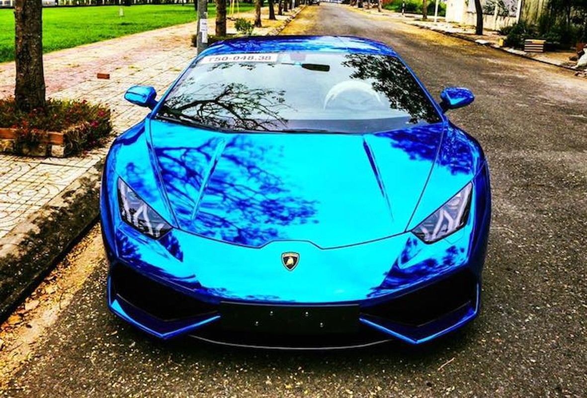 Lamborghin Huracan do po titan gan 200 trieu tai Sai Gon-Hinh-3