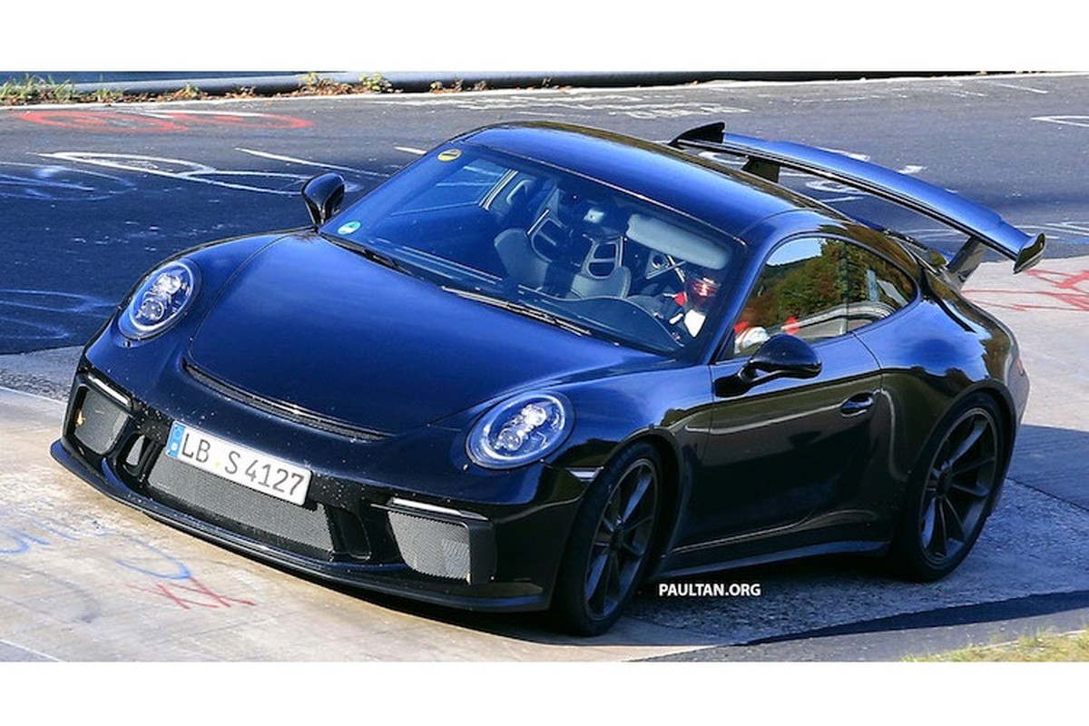 Sieu xe Porsche 911 GT3 2017 lan dau lo dien