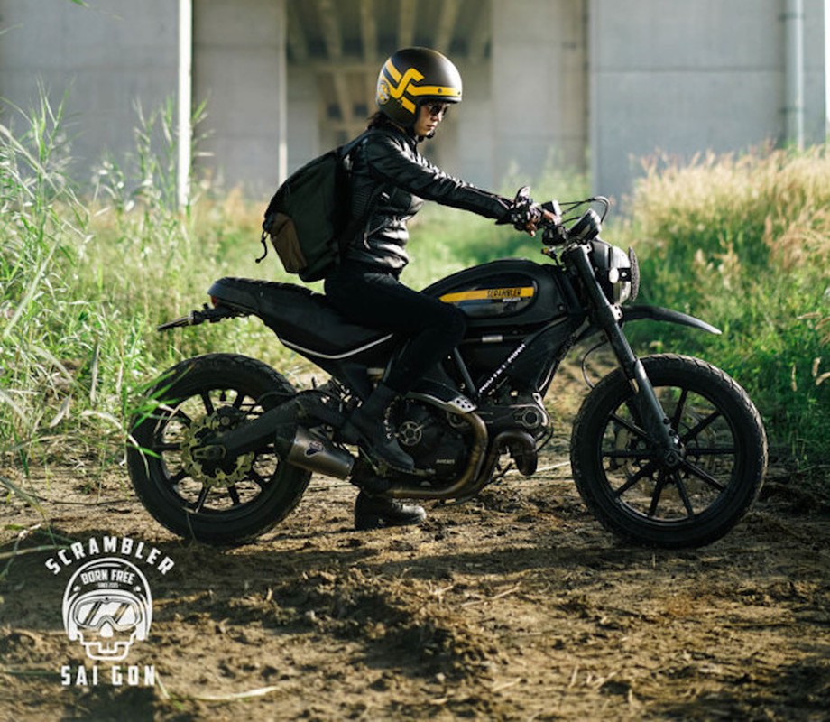 Nu biker Sai Gon “nai cung” Ducati Scrambler Full Throttle-Hinh-8