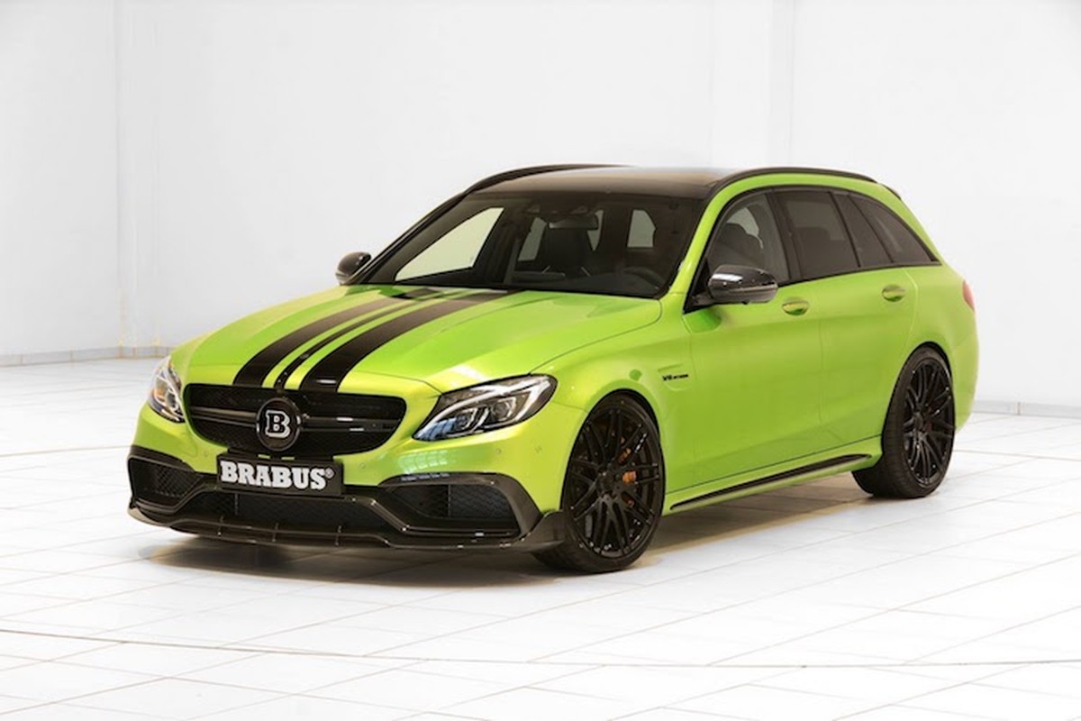 Sieu xe gia dinh Mercedes-AMG C63 S len doi Brabus