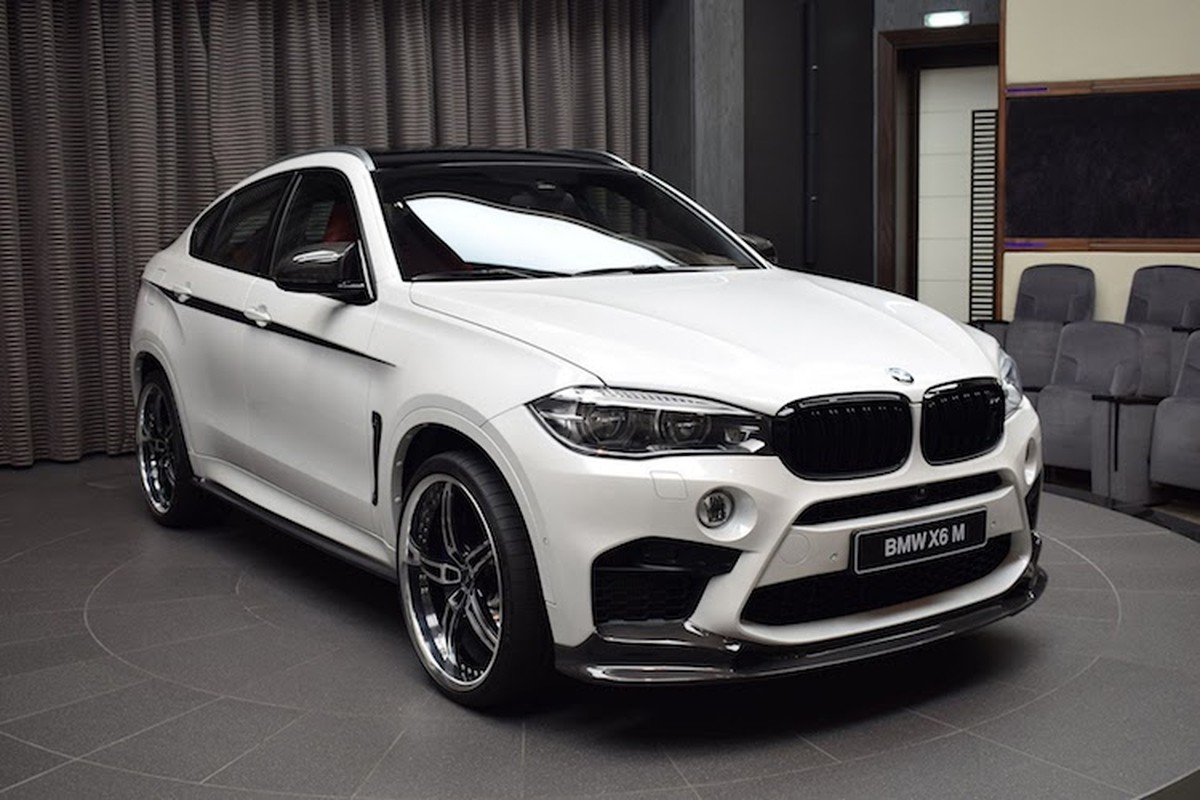 Ngam BMW X6M do “full do hieu” cua dai gia A Rap