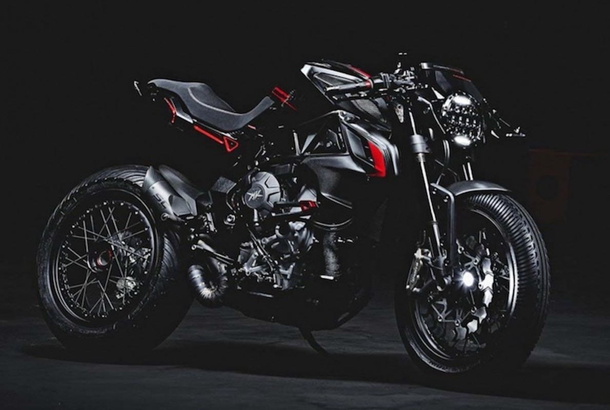 Moto MV Agusta Dragster 800 Blackout cafe racer sieu doc