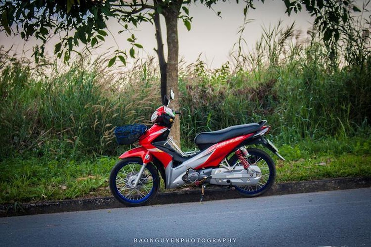 Dan choi Viet do kieng Honda Wave S 110 sieu chat-Hinh-2