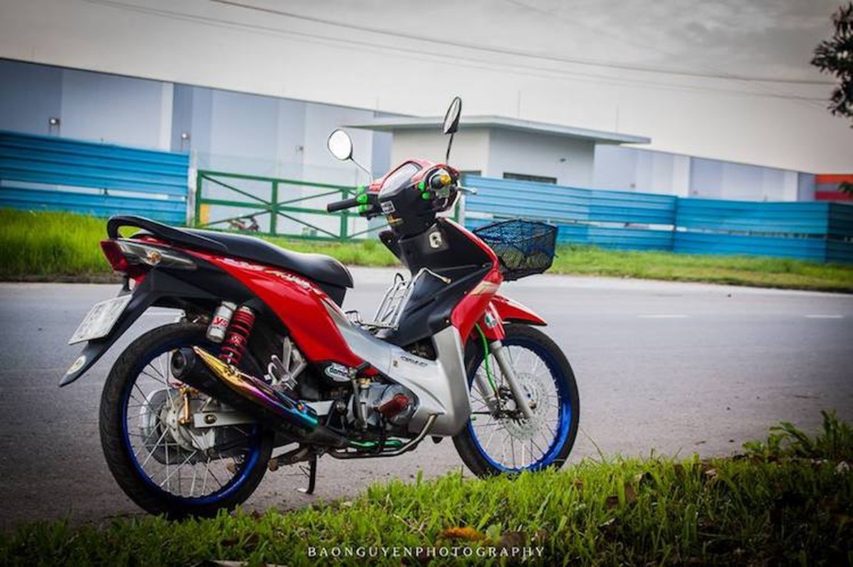 Dan choi Viet do kieng Honda Wave S 110 sieu chat-Hinh-5