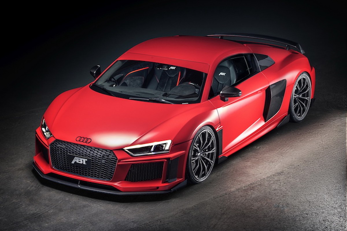 Sieu xe Audi R8 “sieu khung” voi goi nang cap ABT