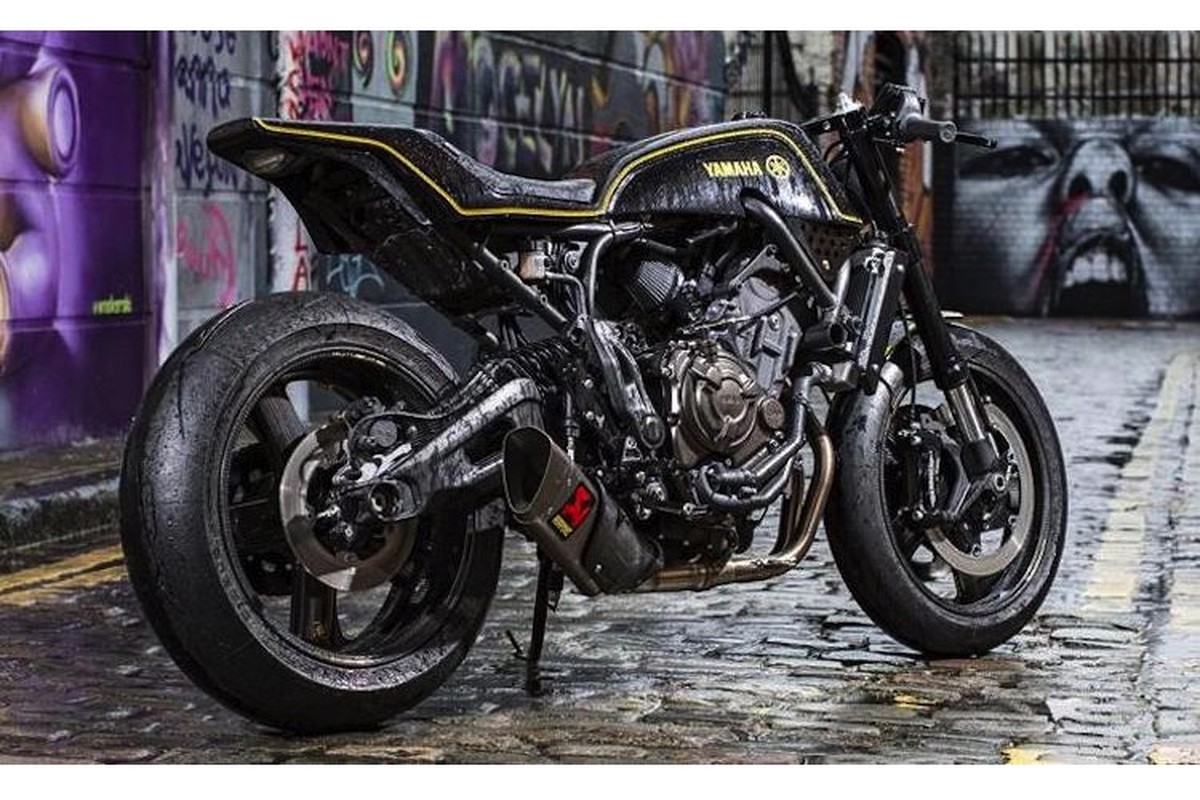 Yamaha XSR700 cafe racer “full carbon” sieu khung-Hinh-8