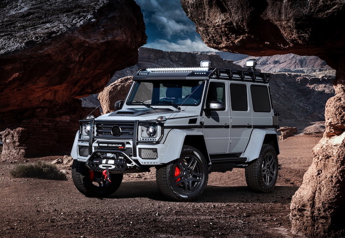 “Xe phuot” offroad Mercedes G500 4x4² Brabus gia 9,9 ty