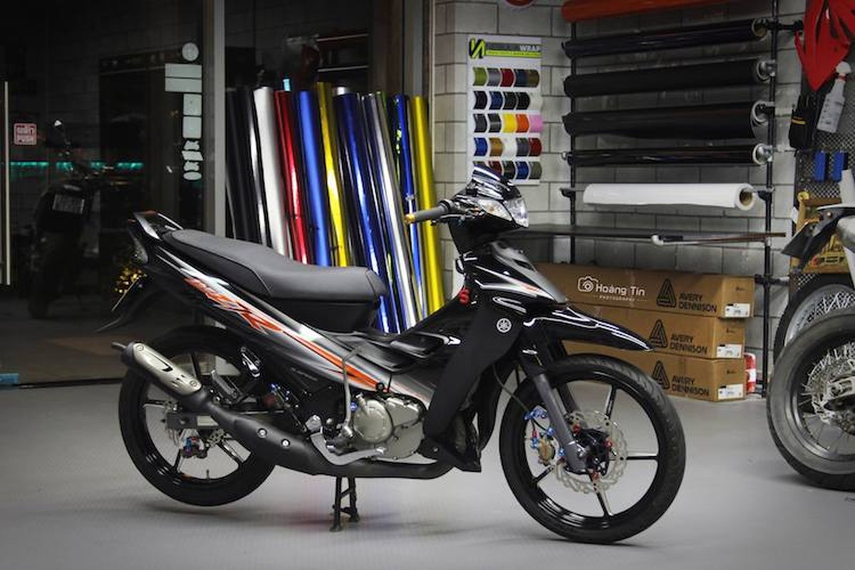 Xe no Yamaha 125ZR do “chan khung” tai Sai Gon