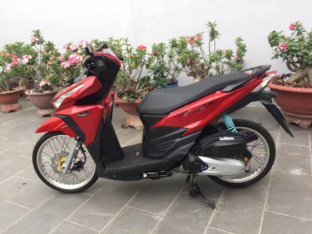 Honda Click 125i do banh cam tinh te cua biker Viet