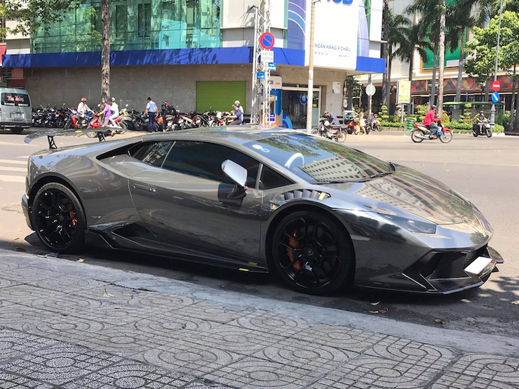 Lamborghini Huracan “khung” nhat Viet Nam khoe mau doc-Hinh-5