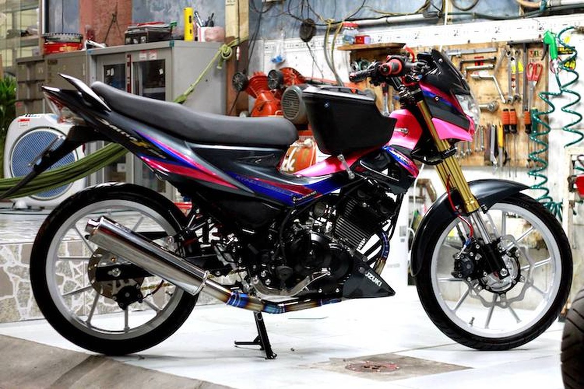 Suzuki Satria “mat phuong” cuc doc cua dan choi Viet-Hinh-2