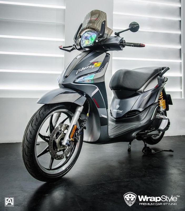 Xe ga Piaggio Liberty ABS len &quot;do choi xin&quot; tai Sai Gon-Hinh-7