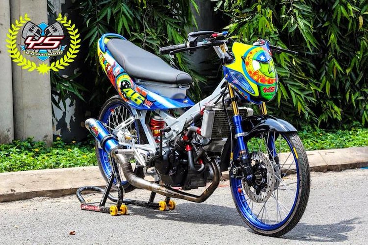 &quot;Xe no&quot; Honda Sonic 125 do sieu xe drag tai Viet Nam-Hinh-2