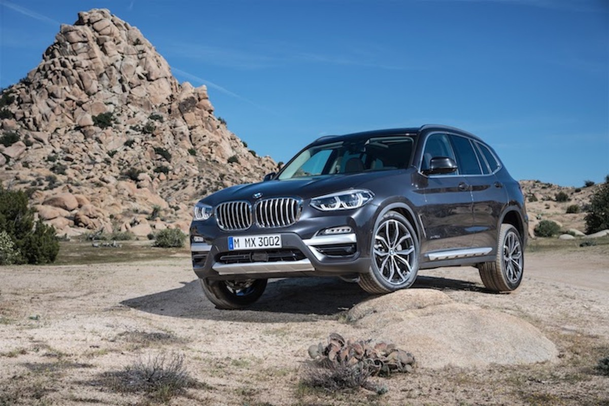 BMW X3 2018 “ngap tran cong nghe” dau Mercedes GLC