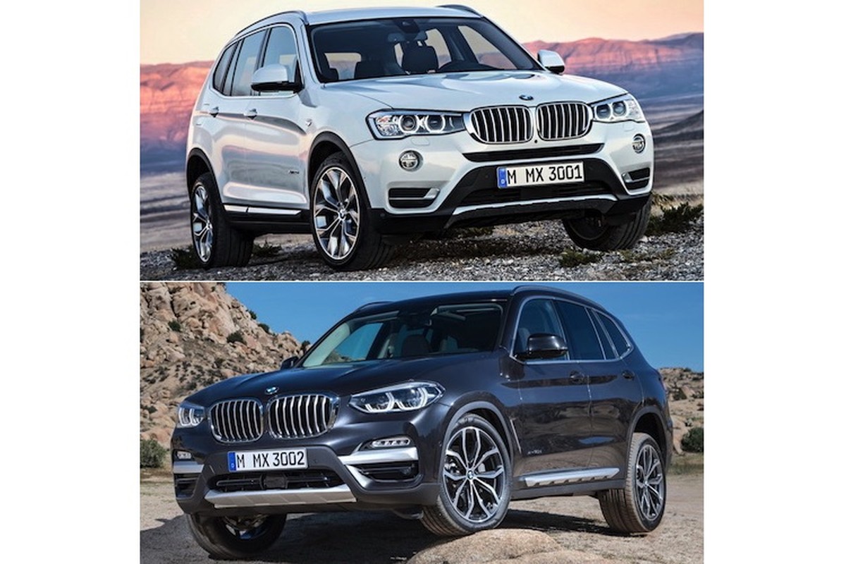 Crossover BMW X3 phien ban 2018 khac gi so voi cu?