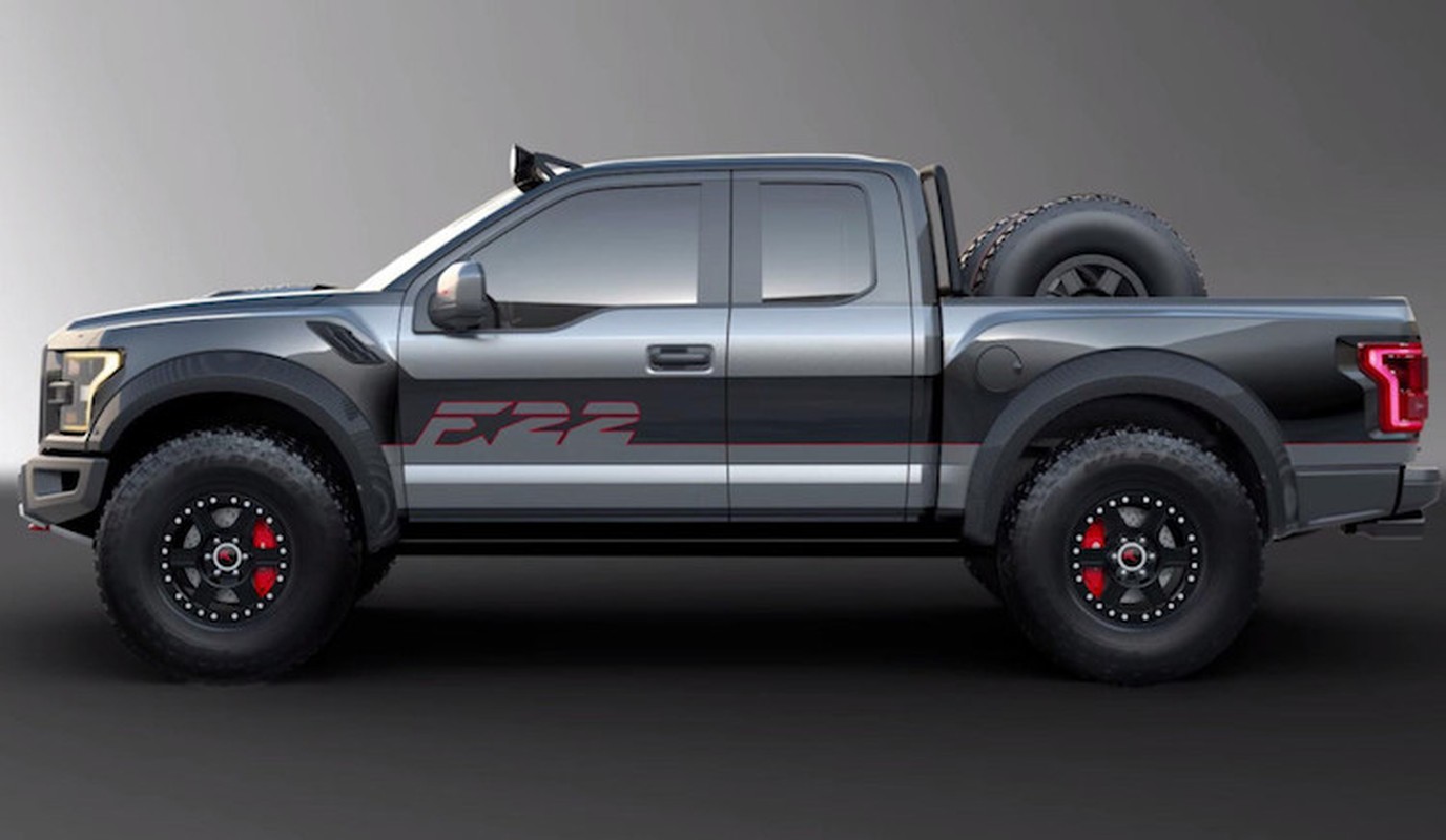 Ford F150 Raptor phien ban sieu may bay tang hinh F-22-Hinh-3