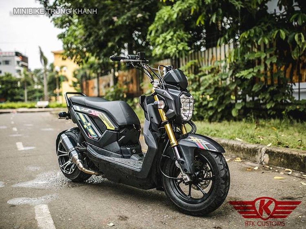 Honda Zoomer X do “mong to” cua dan choi Ha Noi-Hinh-3