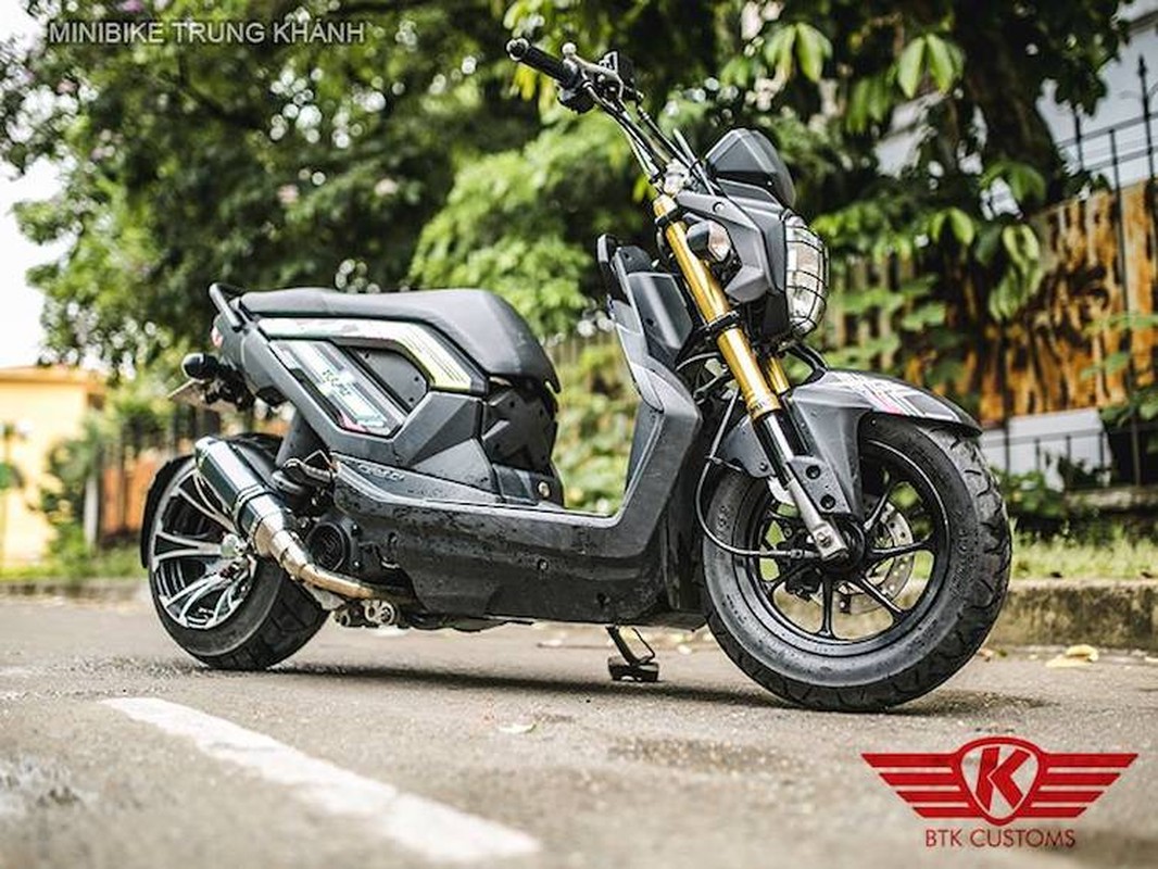 Honda Zoomer X do “mong to” cua dan choi Ha Noi