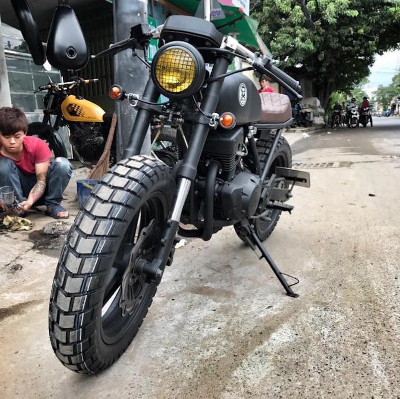 “Xe no Tau” Rebel USA CB125R do cafe racer sieu chat-Hinh-2