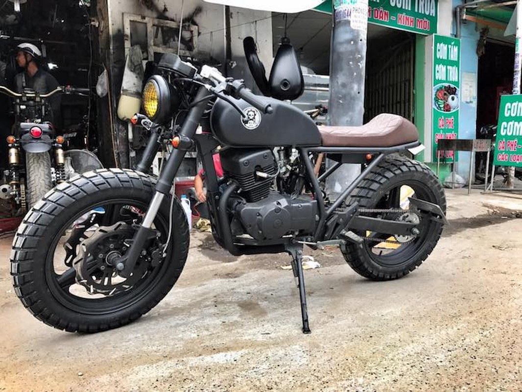 “Xe no Tau” Rebel USA CB125R do cafe racer sieu chat-Hinh-4