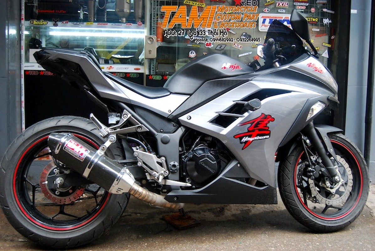 Kawasaki Ninja 300 do sieu moto ZX10R cua dan choi Viet-Hinh-2